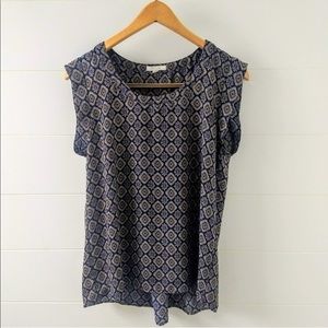 Plieone geo print blouse